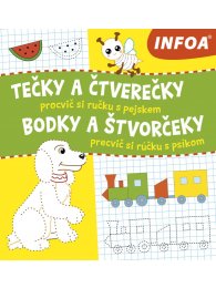 Tečky a čtverečky - Procvič si ručku s pejskem / Bodky a štvorčeky - Precvič si rúčku s psíkom