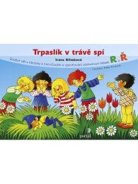 Trpaslík v trávě spí A4
