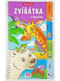 Učíme se hrou - zvířátka z divočiny