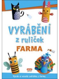Vyrábění z ruliček - FARMA + samolepky