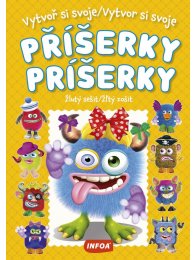 Vytvoř si svoje příšerky/Vytvor si svoje príšerky – Žlutý sešit/Žľtý zošit + samolepky
