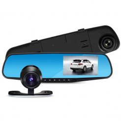 FULL HD kamera v spätnom zrkadle s LCD displejom