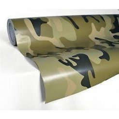 Maskáčová karbónová folie vzor Pouštní Kamuflage (š. 1,52m)