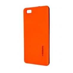 Púzdro Motomo Huawei P8 Lite reflexné oranžové