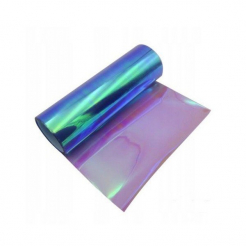 Termoplastická samolepící fólie na světla fialová chameleon