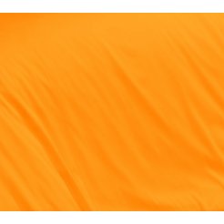 Brotex Oranžové saténové prestieradlo 140x230 plachta bez gumy