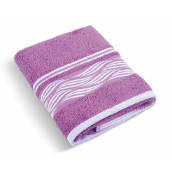 Brotex Froté ručník 50x100cm 480g vlnka lila