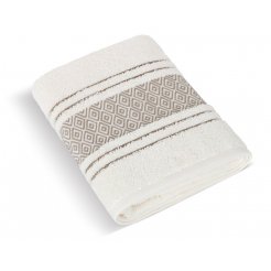 Brotex Froté ručník Mozaika 50x100cm 550g krémová