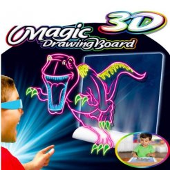 Magická kresliaca 3D tabuľka DINO
