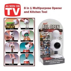 Multifunkční otvírák do kuchyně All Open 8v1