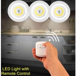 LED svetlo bezdrôtová sada s diaľkovým ovládaním