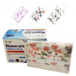 Hygienické rúška na ústa NanoCare detské Postavičky 10 ks
