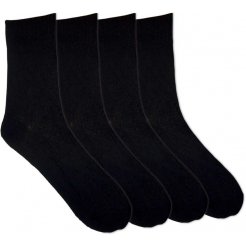 Dámské ponožky Lycra 5 párů černá