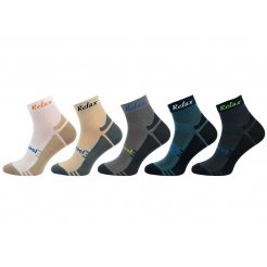 Ponožky Relax 1202- balenie 5 párov