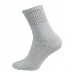 Ponožky froté citlivé zovretie lemu biela