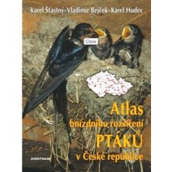 Atlas hnízdního rozšíření ptáků v ČR + Ptačí oblasti ČR - komplet