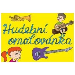 Hudební omalovánka