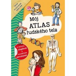 Môj atlas ľudského tela + plagát a samolepky (SK vydanie)