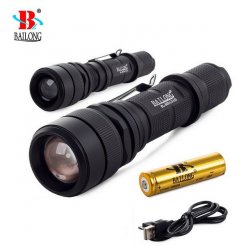 Bailong taktikai zseblámpa USB töltéssel XM-L3-U3 603