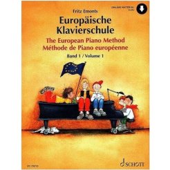 Evropská klavírní škola I., 3.vydání + voucher k stažení online audio materiálu ED-7931D bez CD