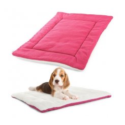 Polštář pro psa 54 x 44 x 2,5 cm růžový
