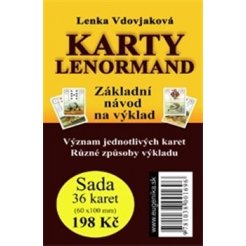 Karty - Lenormand (karty + brožura)