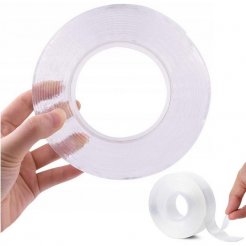 Obojstranná NANO lepiaca páska transparentná 30 mm x 5 m