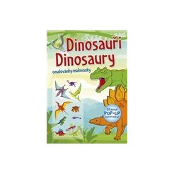 Omalovánky/Maľovanky - Dinosauři / Dinosaury