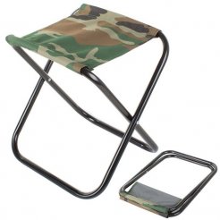 Skládací kempingová stolička maskáč