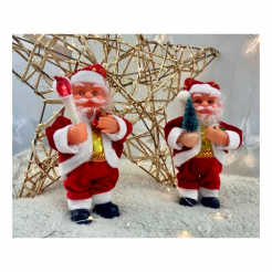 Malý Santa Claus s melodií 17 cm