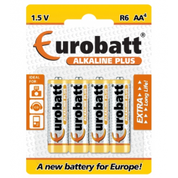 Batéria LR6 Alkaline Plus AA 4 ks