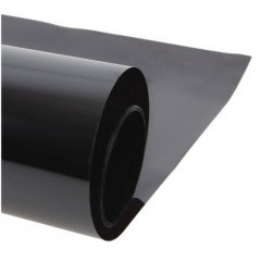 Okenní protisluneční fólie (š. 1,52m) Super Dark Black 25%