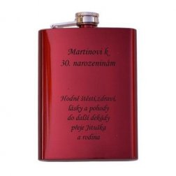 Placatka Gentelo červená 180ml