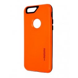 Pouzdro Motomo Apple Iphone 6G / 6S reflexní oranžové