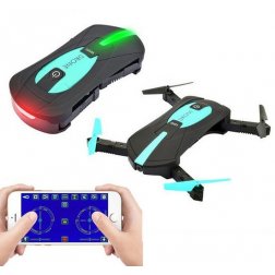 RC Dron mini skladací JY018 WIFI HD 360