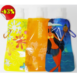 Vapur Přenosná nerozbitná láhev 3 ks 480 ml