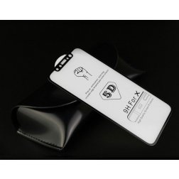 Tvrdené sklo Apple iPhone X 5D Čierne