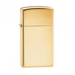 ZIPPO zapaľovač 24070 High Polish Brass Slim