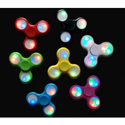 Fidget spinner s LED osvetlením