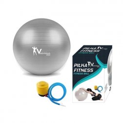 Fitnesz gimnasztikai labda 75 cm-es, pumpával