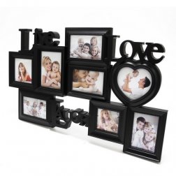 Fotorámček 63x40 cm LIVE LOVE - 8 fotografií