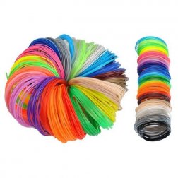 PLA Filament SET 30 színű 3D-s tollakhoz, 30 x 5 m, 1,75 mm