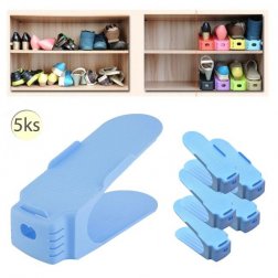 Organizér na topánky modrý 5 ks