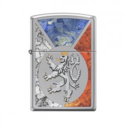 ZIPPO zapalovač 22030 Z-Fusion Czech Lion