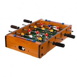 Mini stolný futbal 51 x 31 x 10 cm svetlý