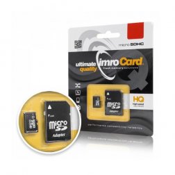 Pamäťová karta Micro SDHC Imro 32 GB C10 + adaptér