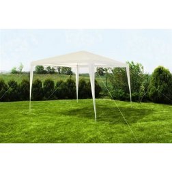 Záhradný pavilón altán 3 x 3m biely