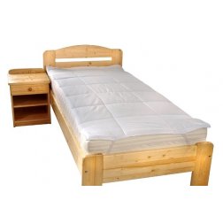 Brotex Chránič matrace prešitý s výplňou dutého vlákna 140x200