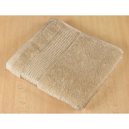Brotex Froté osuška 70x140cm prúžok 450g tmavo béžová