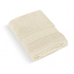 Froté uterák 50x100cm prúžok 450g béžová